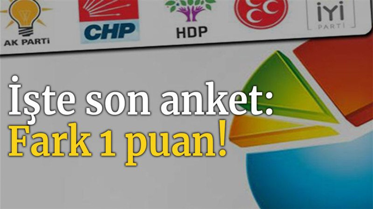 Son seçim anketi: Durum yüzde 40'a 39!